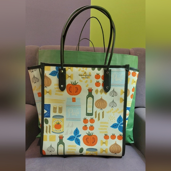 kate spade Handbags - Kate Spade Mangia North South Large Ella Tote 🍅